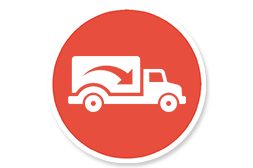 Fletes Tamez Hnos Nuestros camiones tipo rabón cuentan con caja seca y sistema de localización 24/7.